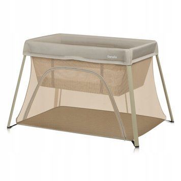 Ліжечко-манеж Lionelo ALICE BEIGE OLIVE &mdash; купити в Bubbleshop