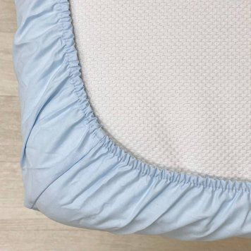 Простирадло дитяче Блакитне &mdash; купити в Bubbleshop