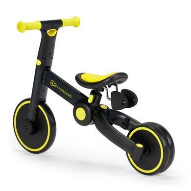 Триколісний велосипед 3 в 1 Kinderkraft 4TRIKE Black Volt (KR4TRI00BLK0000) &mdash; купити в Bubbleshop