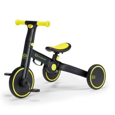 Триколісний велосипед 3 в 1 Kinderkraft 4TRIKE Black Volt (KR4TRI00BLK0000) &mdash; купити в Bubbleshop