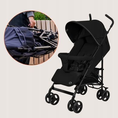 Прогулянкова коляска Lionelo ELACK ONYX &mdash; купити в Bubbleshop