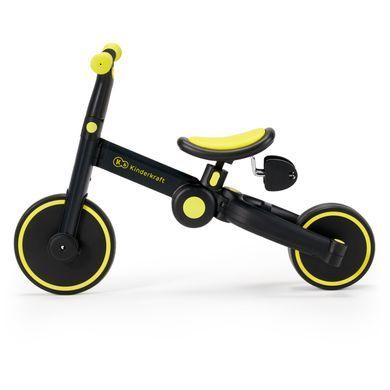 Триколісний велосипед 3 в 1 Kinderkraft 4TRIKE Black Volt (KR4TRI00BLK0000) &mdash; купити в Bubbleshop