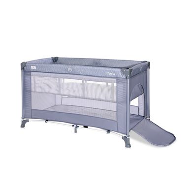 Ліжко-Манеж Lorelli Torino 2 Layer Silver Blue 10080462124 фото