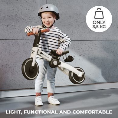 Триколісний велосипед 3 в 1 Kinderkraft 4TRIKE Black Volt (KR4TRI00BLK0000) &mdash; купити в Bubbleshop