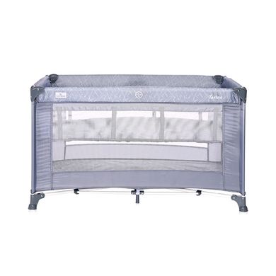 Ліжко-Манеж Lorelli Torino 2 Layer Silver Blue 10080462124 фото