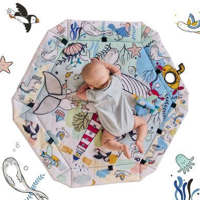 Розвиваючий килимок Kinderkraft Smartplay Sea (KPSMSE00MUL0000) &mdash; купити в Bubbleshop