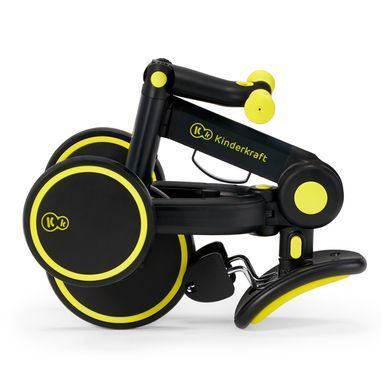 Триколісний велосипед 3 в 1 Kinderkraft 4TRIKE Black Volt (KR4TRI00BLK0000) &mdash; купити в Bubbleshop