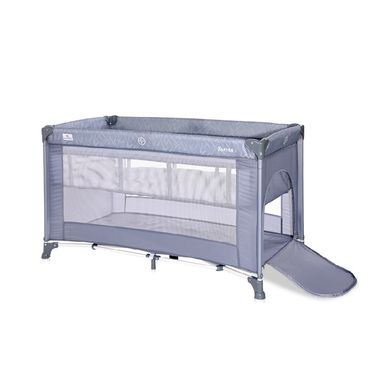 Ліжко-Манеж Lorelli Torino 2 Layer Silver Blue 10080462124 фото