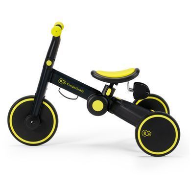 Триколісний велосипед 3 в 1 Kinderkraft 4TRIKE Black Volt (KR4TRI00BLK0000) &mdash; купити в Bubbleshop