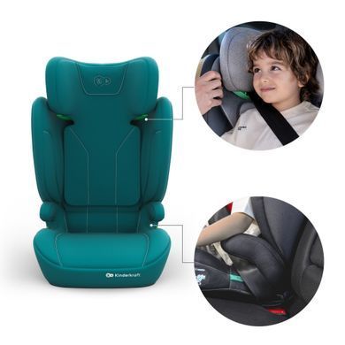 Автокрісло Kinderkraft i-Spark 2 Plus i-Size Green (KCISPA02GREPL00) &mdash; купити в Bubbleshop