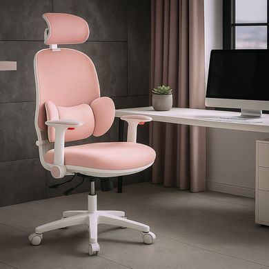 Підліткове офісне крісло Mealux Junior T2 Pink &mdash; купити в Bubbleshop