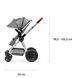 Універсальна коляска 3 в 1 Kinderkraft Veo Grey (KKWVEOGRY30000)