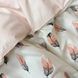 Комплект постільної білизни для новонародженого Baby Mix Перо пудра, колір пудра