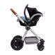 Универсальная коляска 3 в 1 Kinderkraft Veo Grey (KKWVEOGRY30000)