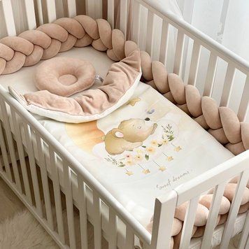 Комплект постільної білизни для новонародженого Колекція №8 Sweet Dream Ведмедик &mdash; купити в Bubbleshop