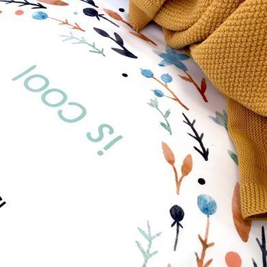 Простирадло дитяче з друком Гілочка 70х70 &mdash; купити в Bubbleshop