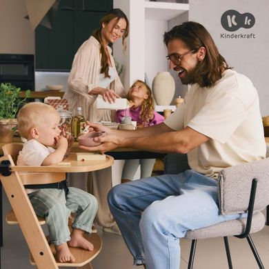 Стільчик для годування Kinderkraft Enock Beige (KKKENOCBEGF0000) &mdash; купити в Bubbleshop