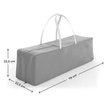 Ліжко-манеж Kinderkraft Leody Up Grey (KCLEODUPGRY0000) &mdash; купити в Bubbleshop