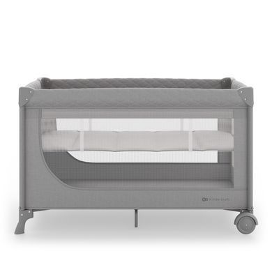 Ліжко-манеж Kinderkraft Leody Up Grey (KCLEODUPGRY0000) &mdash; купити в Bubbleshop