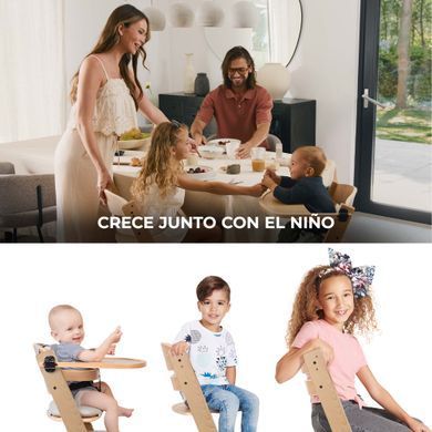 Стільчик для годування Kinderkraft Enock Beige (KKKENOCBEGF0000) &mdash; купити в Bubbleshop