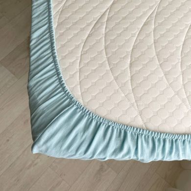 Простирадло муслін 120 х 60 блакитний &mdash; купити в Bubbleshop