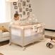 Ліжко-манеж Kinderkraft Leody Up Grey (KCLEODUPGRY0000)