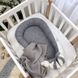 Кокон Baby Design Облака серые с месяцем