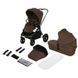 Універсальна коляска 2 в 1 Lionelo MIKA PLUS 2IN1 MOCHA MOUSSE