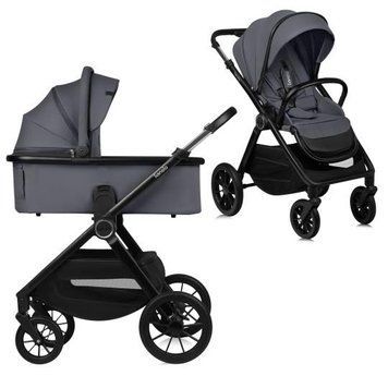 Універсальна коляска 2 в 1 Lionelo LAYLA 2IN1 GREY STONE &mdash; купити в Bubbleshop