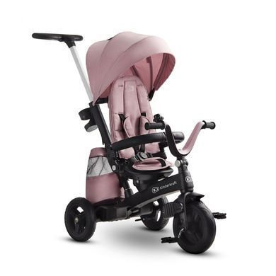 Трехколесный велосипед Kinderkraft Easytwist Mauvelous Pink (KKRETWIPNK0000) &mdash; купити в Bubbleshop