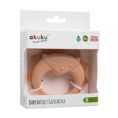 Брязкальце - прорізувач Їжак Akuku A0540 &mdash; купити в Bubbleshop