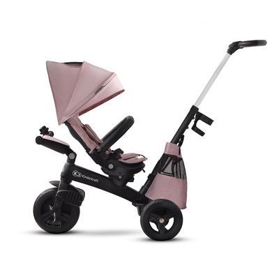 Трехколесный велосипед Kinderkraft Easytwist Mauvelous Pink (KKRETWIPNK0000) &mdash; купити в Bubbleshop