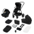 Універсальна коляска 3 в 1 Lionelo MERIL 3IN1 BLACK ONYX &mdash; купити в Bubbleshop