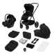 Універсальна коляска 3 в 1 Lionelo MERIL 3IN1 BLACK ONYX