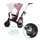 Трехколесный велосипед Kinderkraft Easytwist Mauvelous Pink (KKRETWIPNK0000)