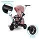 Трехколесный велосипед Kinderkraft Easytwist Mauvelous Pink (KKRETWIPNK0000)