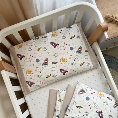 Змінна постіль Baby Mix Ракети &mdash; купити в Bubbleshop