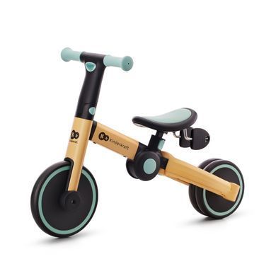 Триколісний велосипед 3 в 1 Kinderkraft 4TRIKE Sunflower Blue (KR4TRI22BLU0000) &mdash; купити в Bubbleshop