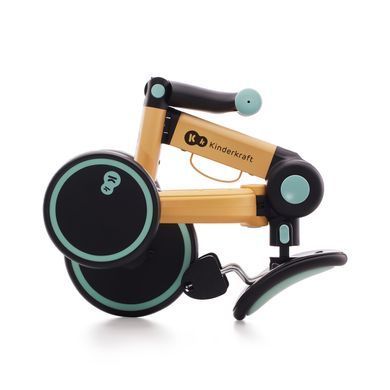 Триколісний велосипед 3 в 1 Kinderkraft 4TRIKE Sunflower Blue (KR4TRI22BLU0000) &mdash; купити в Bubbleshop