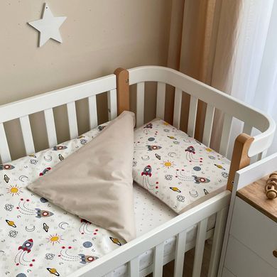 Змінна постіль Baby Mix Ракети &mdash; купити в Bubbleshop