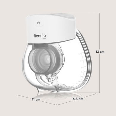 Молоковідсмоктувач Lionelo FIDI FREE LUMI WHITE NATURAL &mdash; купити в Bubbleshop