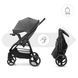 Прогулянкова коляска Kinderkraft Trig 3 Tray Grey (KSTRIG03GRY000T)