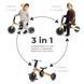 Триколісний велосипед 3 в 1 Kinderkraft 4TRIKE Sunflower Blue (KR4TRI22BLU0000)