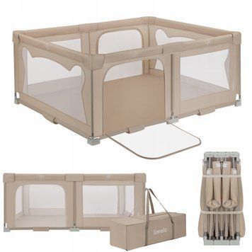 Манеж Lionelo FLORENCE EASY FOLD BEIGE SAND &mdash; купити в Bubbleshop