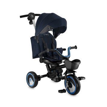 Триколісний велосипед MoMi IVI Blue Navy &mdash; купити в Bubbleshop