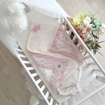 Плед-конверт з ковдрою Колекція №1 Запорошена троянда &mdash; купити в Bubbleshop