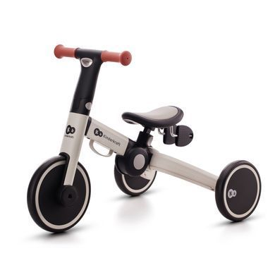 Триколісний велосипед 3 в 1 Kinderkraft 4TRIKE Silver Grey (KR4TRI22GRY0000) &mdash; купити в Bubbleshop