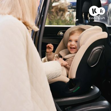 Автокрісло Kinderkraft Xpedition 3 i-Size Beige (KCXPED03BEG0000) &mdash; купити в Bubbleshop