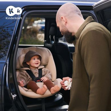 Автокрісло Kinderkraft Xpedition 3 i-Size Beige (KCXPED03BEG0000) &mdash; купити в Bubbleshop