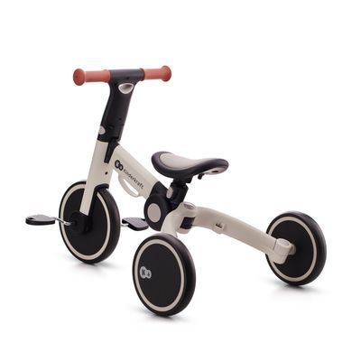 Триколісний велосипед 3 в 1 Kinderkraft 4TRIKE Silver Grey (KR4TRI22GRY0000) &mdash; купити в Bubbleshop